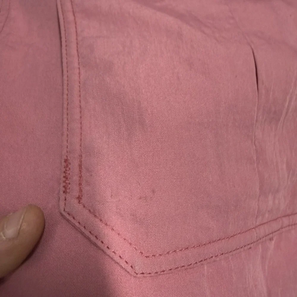 Vintage woolrich Pink Utility Parka Jacket‎ Plaid Lined Hooded Field Coat Rose